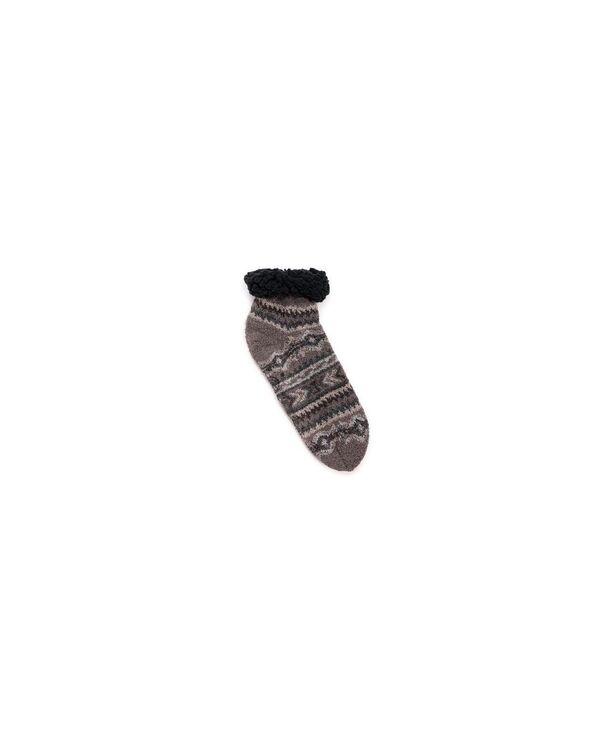ムクルクス メンズ アンダーウェア 靴下 MUK LUKS Men'short Cabin Sock Battleship