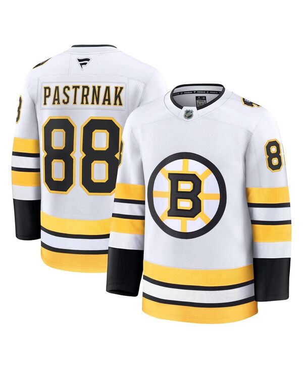 ファナティクス メンズ トップス シャツ ジャージー Fanatics Men's David Pasternak White Boston Bruins Away Premium Player Jersey White ホワイト｜ReVida 店 36,270円