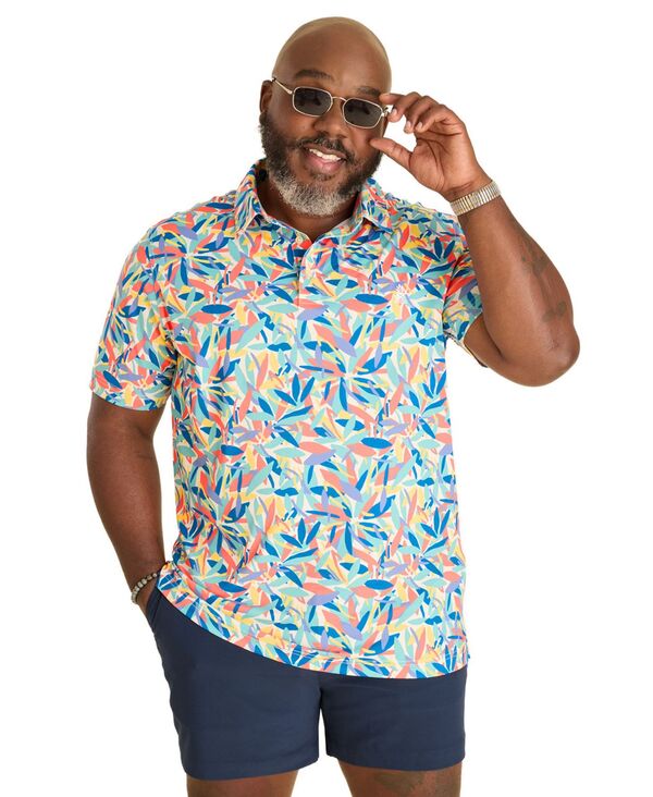 チャビーズ メンズ トップス ポロシャツ Chubbies Men's The Crowd of Thorn Range Polo Shirt Medium Blue ブルー