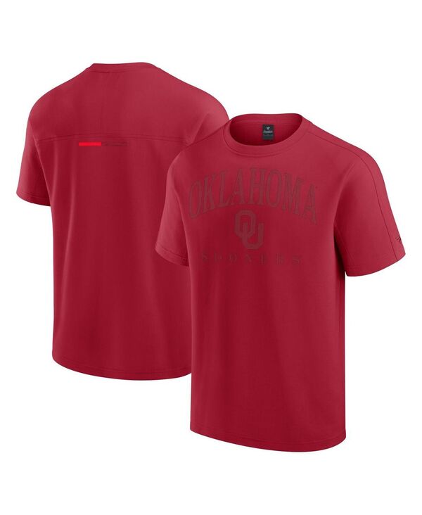 ファナティクス メンズ トップス プルオーバー Fanatics Men\u0027s Crimson Oklahoma Sooners Flex Tri-Blend T-Shirt Crimson クリムゾン