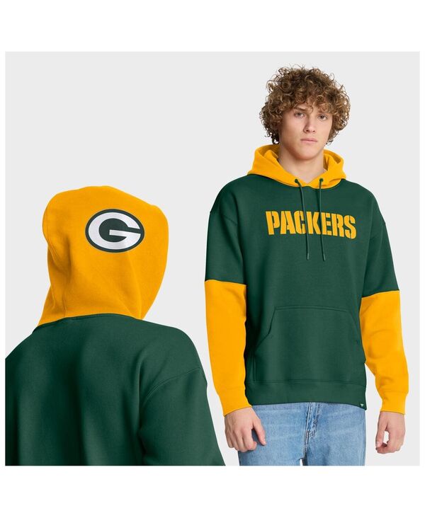 ファナティクス メンズ アウター パーカー・スウェット Fanatics Men\u0027s Green Bay Packers Helmet Pullover Hoodie Green 緑であること