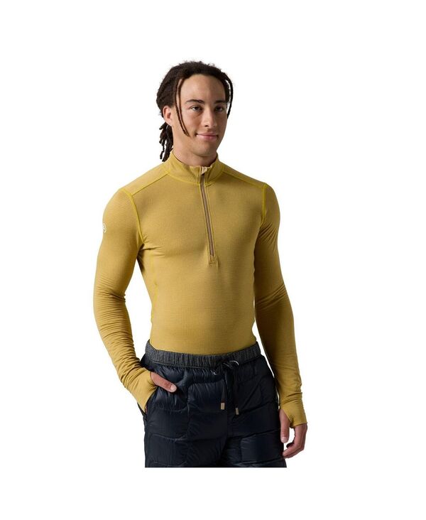 バックカントリー メンズ トップス シャツ Backcountry Men's Pines Microgrid Ultra-Lt Baselayer 1/4-Zip Top Lightweight Long Underwear Tops Hot spot|ReVida 店