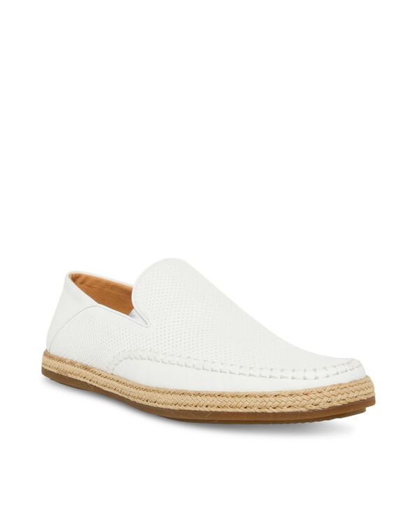 スティーブ マデン メンズ シューズ スリッポン・ローファー Steve Madden Men's Caydenn Slip-On Shoes White ホワイト