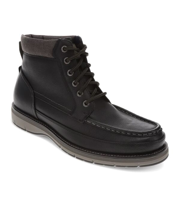 ドッカーズ メンズ シューズ ブーツ・レインブーツ Dockers Men Thames Casual Moc Toe Boot Black ブラック