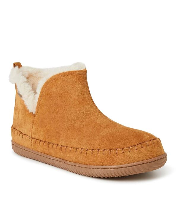 ディアフォームズ メンズ シューズ ブーツ・レインブーツ Dearfoams Men's Alpine by Men s Brixen Bootie Slipper Whiskey|ReVida 店