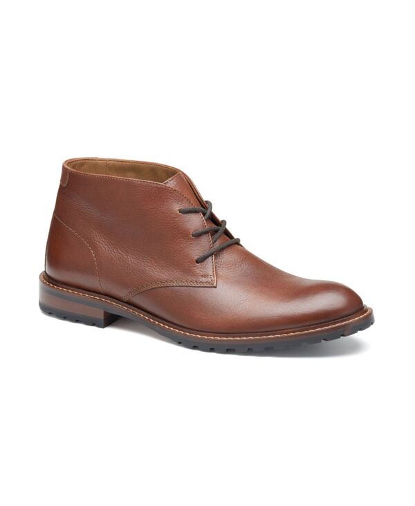 ジョンストンアンドマーフィー メンズ シューズ ブーツ・レインブーツ Johnston \u0026 Murphy Men Boswell Chukka Boots Tan Full Grain タン