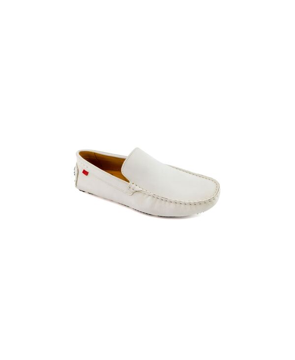 マークジョセフニューヨーク メンズ シューズ スリッポン・ローファー Marc Joseph New York Men's Ovington Ct Driver Loafer Off-white burnished napa オフホワイト