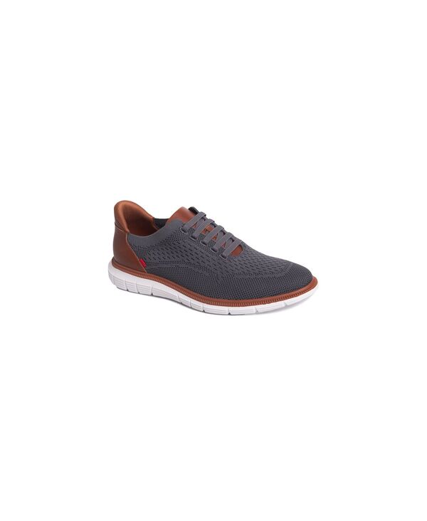 マークジョセフニューヨーク メンズ シューズ オックスフォード メッシュ Marc Joseph New York Edison Street Mens Hands-Free Slip On Technology Lightweight Mesh Oxfords Grey グレー