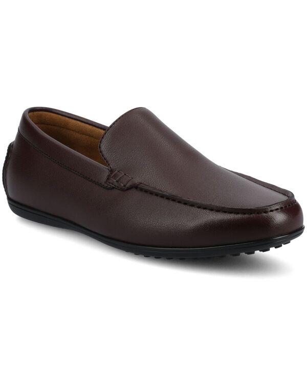 バンス メンズ シューズ スリッポン・ローファー Vance Co. Men'sergio Comfort Loafers Oxblood オックスブラッド画像