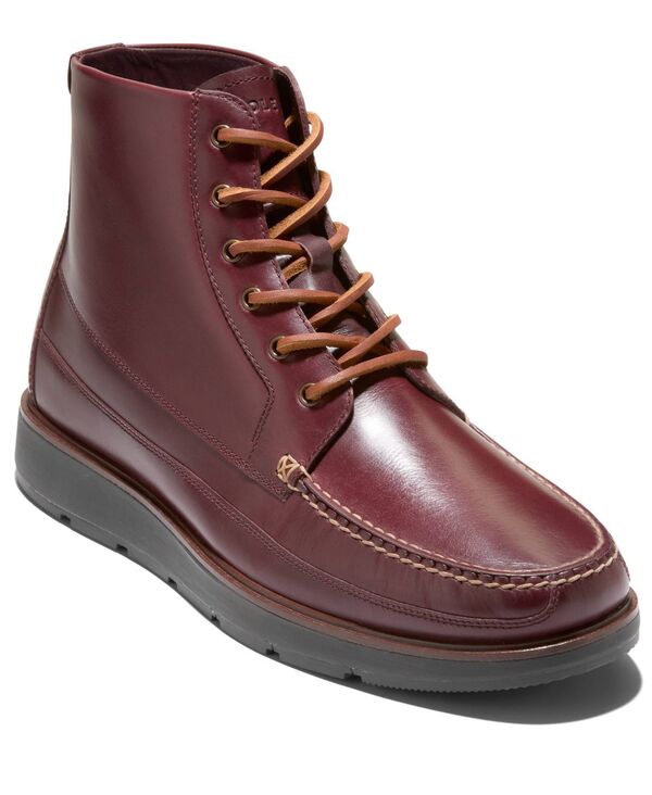 コールハーン メンズ シューズ ブーツ・レインブーツ Cole Haan Men's Muir Mocasual Dress Boots Bloodstone画像