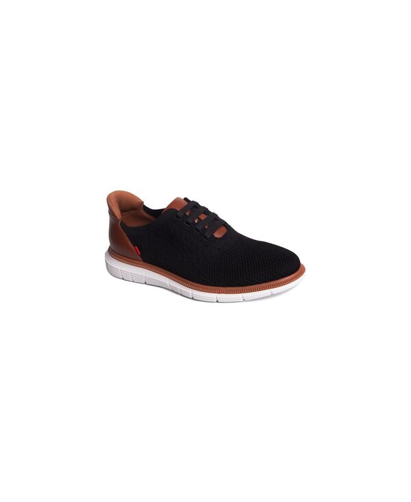 マークジョセフニューヨーク メンズ シューズ オックスフォード メッシュ Marc Joseph New York Charles Ave Mens Hands-Free Slip On Technology Lightweight Mesh Oxfords Black ブラック