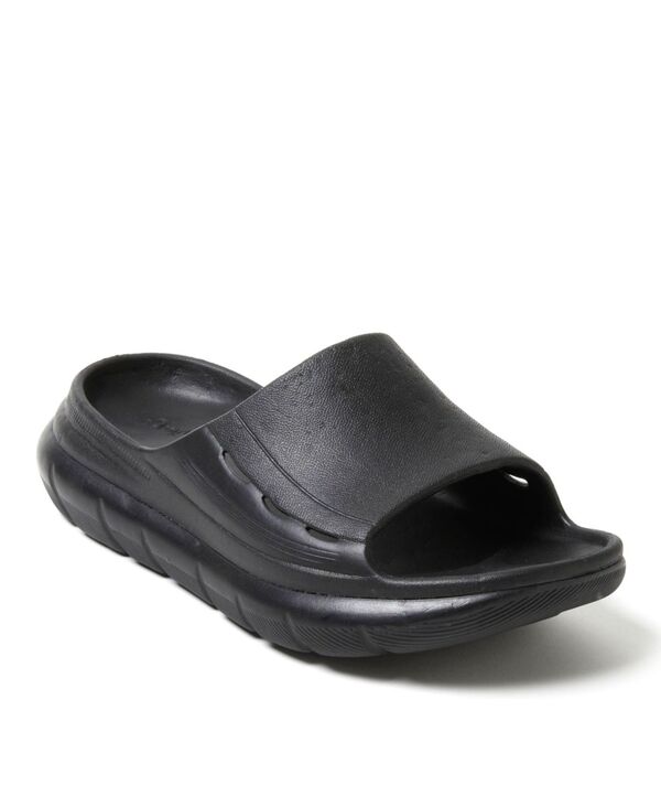 ディアフォームズ メンズ シューズ サンダル Dearfoams Men's Powell ReGrind EVA Pillow Slide Sandal Black ブラック｜ReVida 店