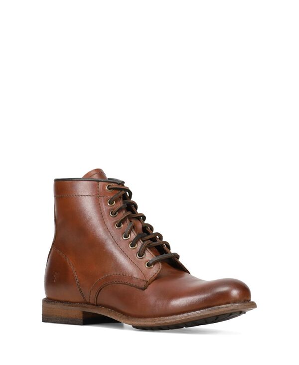 フライ メンズ シューズ ブーツ・レインブーツ レース Frye Men's Tyler Flex Lace Up Boots Cognac