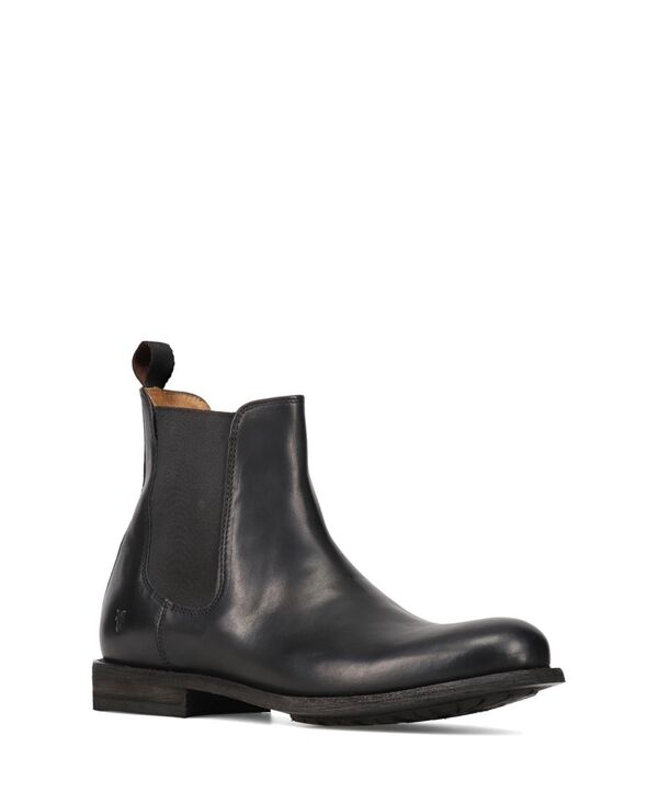 フライ メンズ シューズ ブーツ・レインブーツ チェルシー レザー Frye Men's Tyler Flex Chelsea Leather Boots Black ブラック