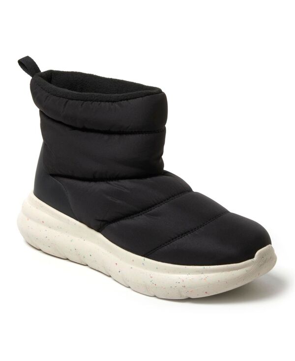 ディアフォームズ メンズ シューズ ブーツ・レインブーツ Dearfoams Men's Texoma Bootie With Regnr8 Black ブラック