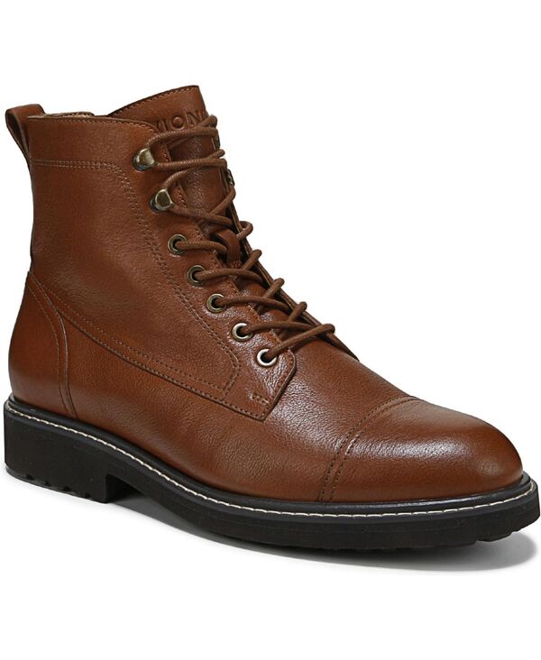 バイオニック メンズ シューズ ブーツ・レインブーツ Vionic Men\u0027s Livermore Boots Tan leather タン