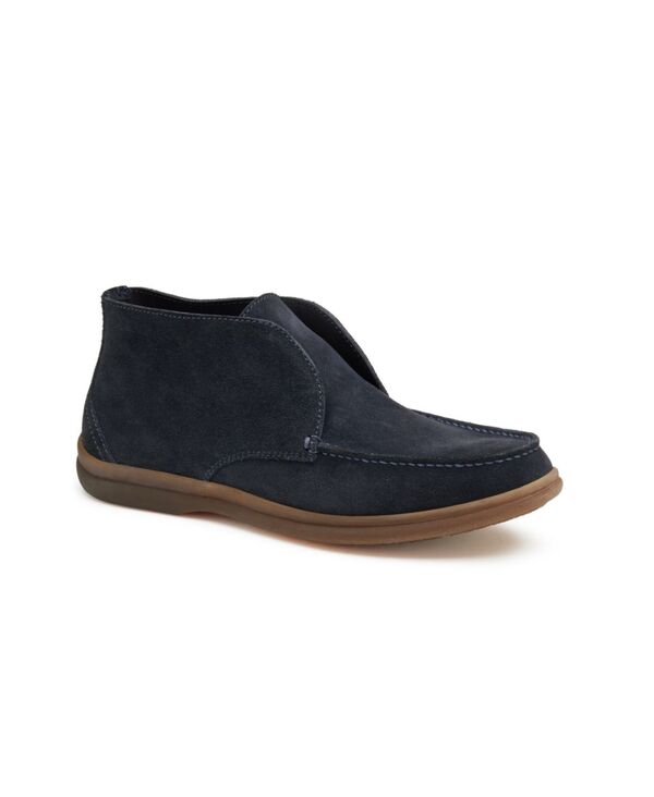 ジョンストンアンドマーフィー メンズ シューズ ブーツ・レインブーツ Johnston \u0026 Murphy Men\u0027s Marlow Chukka Boot Navy English Suede 米国海軍