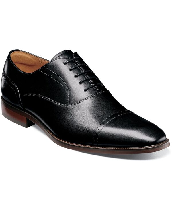 フローシャイム メンズ シューズ オックスフォード 鳥打ち帽 Florsheimen\u0027sorello Cap Toe Oxford Black 黒いこと