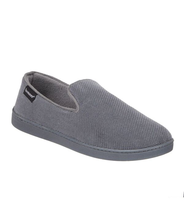 アイソトナー メンズ シューズ スリッポン・ローファー コーデュロイ Isotoner Men's Diamond Corduroy Loafers Ash アッシュ