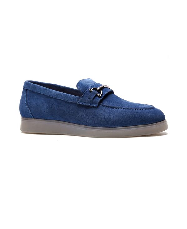 カルロスサンタナ メンズ シューズ スリッポン・ローファー Carlos by Carlosantana Men's Funkadelic Bit Loafers Blue ブルー
