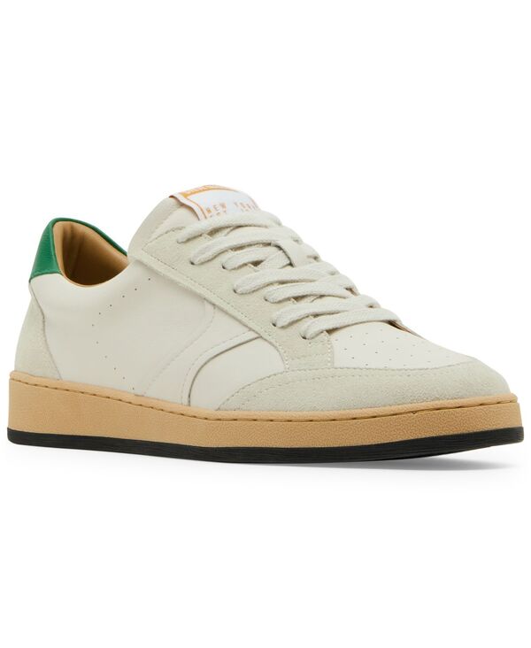 スティーブ マデン メンズ シューズ スニーカー スピード競技 Steve Madden Men\u0027s Piraeus Lace-Up Sneakers Green/White 白いこと