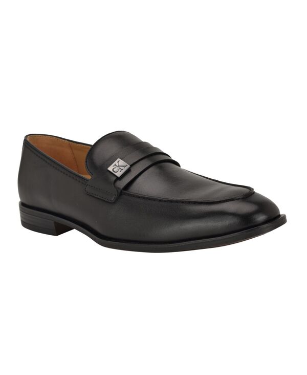 カルバンクライン メンズ シューズ スリッポン・ローファー Calvin Klein Men's Obexx Dresslip-On Loafers Black ブラック