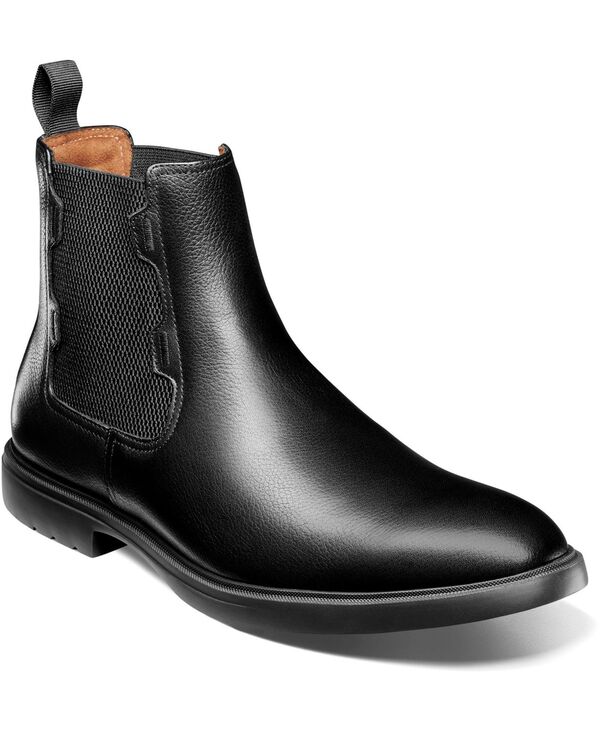 ステイシーアダムス メンズ シューズ ブーツ・レインブーツ Stacy Adams Men Townsend Round Toe Chukka Boots Black tumble ブラック