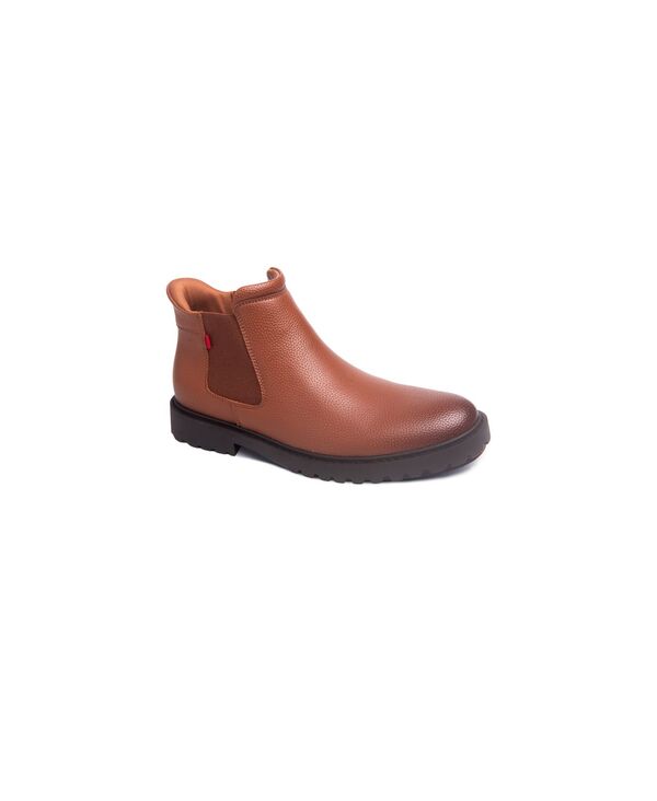 マークジョセフニューヨーク メンズ シューズ ブーツ・レインブーツ チェルシーブーツ チェルシー なめし革 Marc Joseph New York Hudson Yards 2.0 Hands-Free Slip On Technology Leather Chelsea Boots Cognac grainy leather