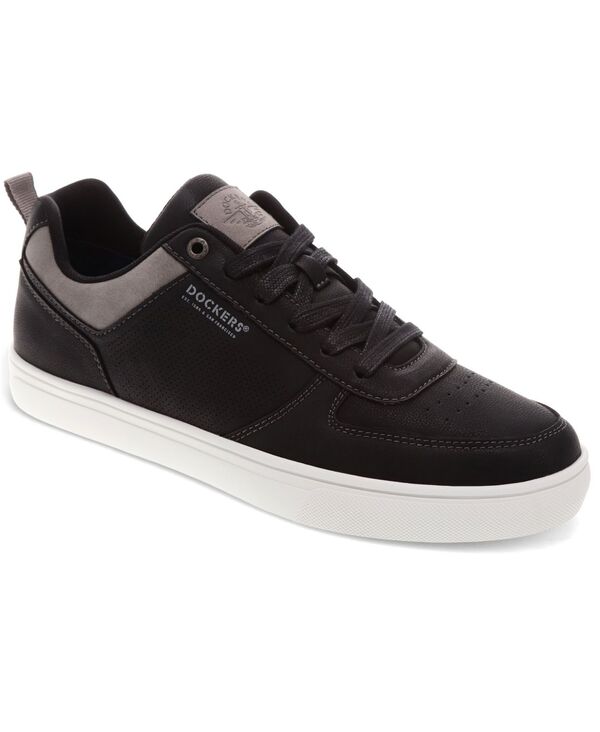 ドッカーズ メンズ シューズ スニーカー スピード競技 Dockers Men\u0027s Landon Casualace-Up Sneaker Black 黒いこと