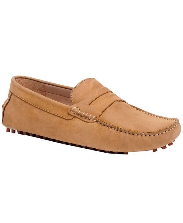 カルロスサンタナ メンズ シューズ スリッポン・ローファー Carlos by Carlosantana Men's Ritchie Slip-On Casual Driving Loafer NGF--Peach Nubuck ピーチ