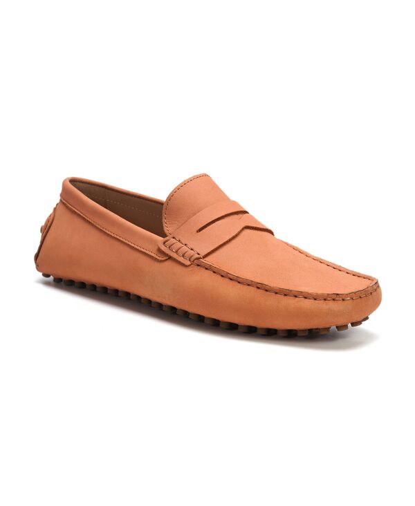カルロスサンタナ メンズ シューズ スリッポン・ローファー Carlos by Carlosantana Men's Ritchie Slip-On Casual Driving Loafer Peach Nubuck ピーチ