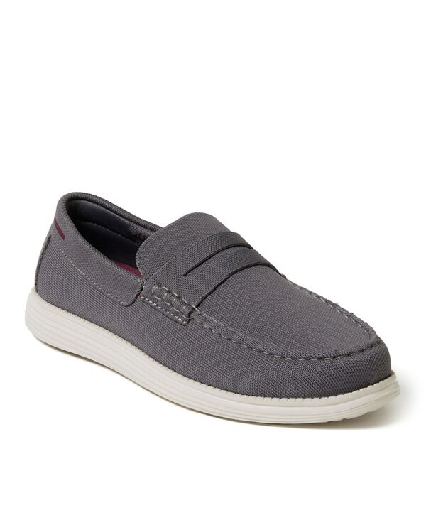 ディアフォームズ メンズ シューズ スリッポン・ローファー ニット Dearfoams Men's Rollinsport Knit Loafer Pavement｜ReVida 店