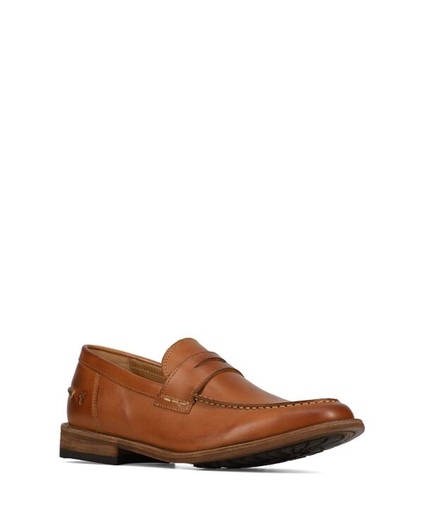 フライ メンズ シューズ スリッポン・ローファー Frye Men's Tyler Flex Penny Slip-on Shoe Caramel｜ReVida 店