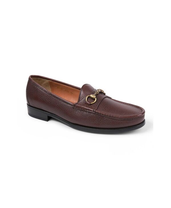アンソニー ヴィア メンズ シューズ スリッポン・ローファー Anthony Veer Men's Lucca Bit Loafer Dark Brown ブラウン