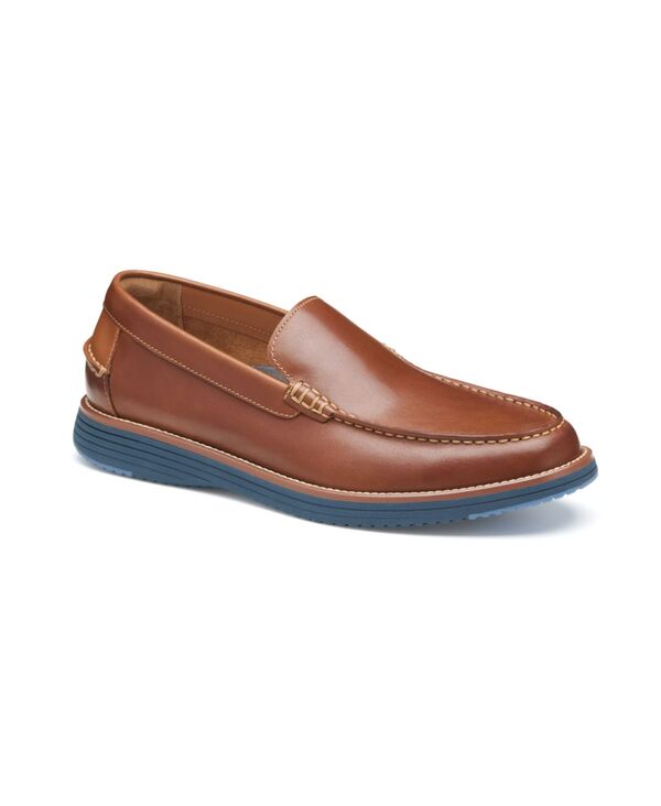 ジョンストンアンドマーフィー メンズ シューズ スリッポン・ローファー Johnston & Murphy Men's Upton Venetian Loafer Tan full grain タン 21,286円