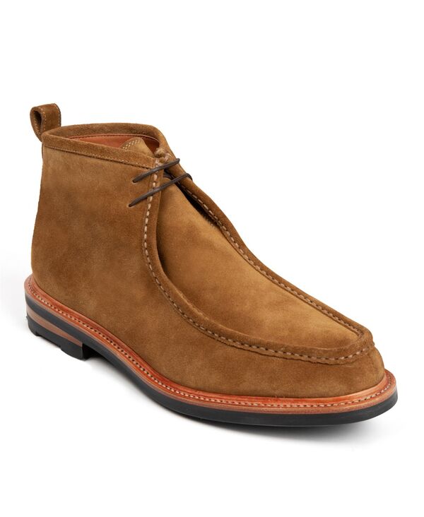 アンソニー ヴィア メンズ シューズ ブーツ・レインブーツ Anthony Veer Men's Heritage Mochukka Boots Golden fawn brown suede ブラウン