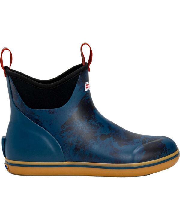 エクストラタフ メンズ シューズ ブーツ・レインブーツ アンクル XTRATUF Men's Ankle Deck Boot Navy ネイビー 16,635円