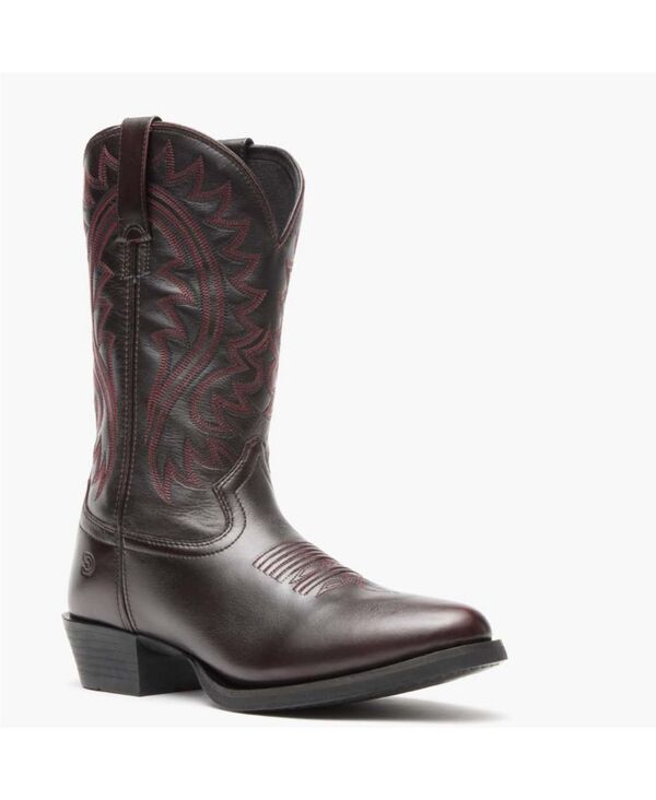 ドゥランゴ メンズ シューズ ブーツ・レインブーツ Durango Menhyloh Burgundy Western Boot Burnished burgundy バーガンディ