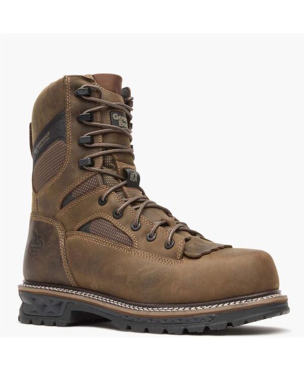 ジョージブーツ メンズ シューズ ブーツ・レインブーツ GEORGIA BOOT Men\u0027s LTX Logger 9\" Composite Toe 400G Insulated Waterproof Work Boot No Color"