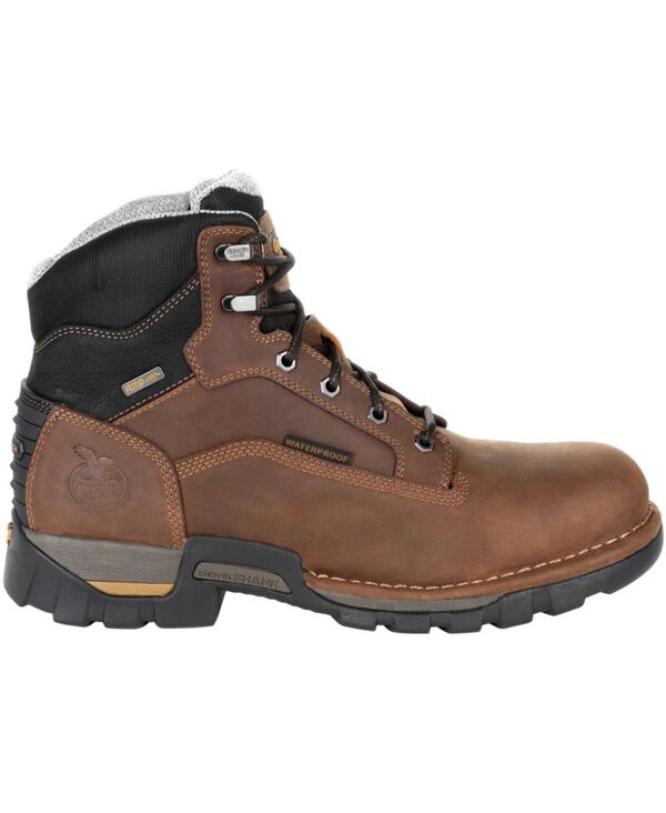 ジョージブーツ メンズ シューズ ブーツ・レインブーツ Tシャツ GEORGIA BOOT Men's Eagle One Steel Toe Waterproof Work Boot Brown ブラウン
