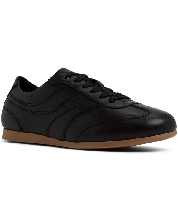アルド メンズ シューズ スニーカー スピード競技 ALDO Men\u0027s Aris Lace Up Sneakersmooth black 黒いこと 靴-メンズ靴