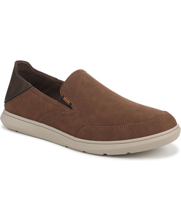 ドクター・ショール メンズ シューズ スリッポン・ローファー Dr. Scholl's Men's Easy Slip On Loafers Dark tan タン