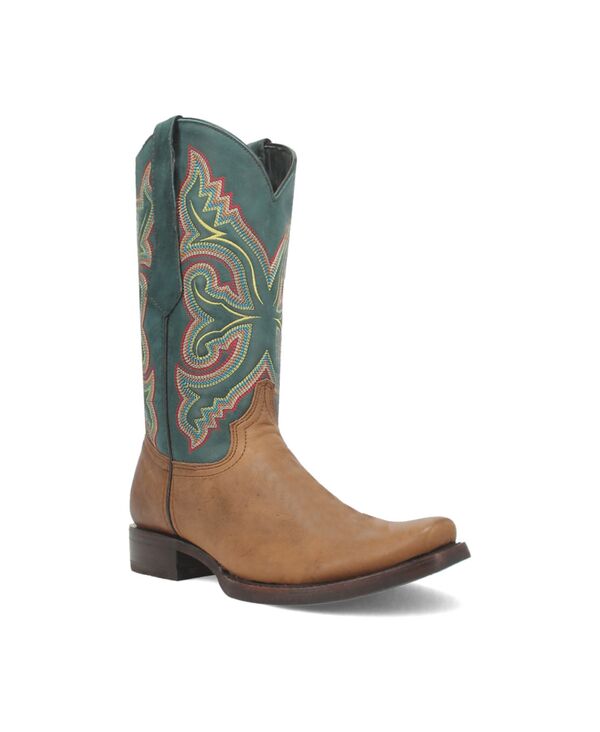 ディンゴ メンズ シューズ ブーツ・レインブーツ レザー Dingo Men's True Grit Leather Bootan タン