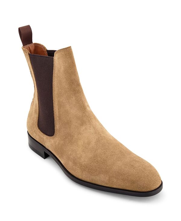 アンソニー ヴィア メンズ シューズ ブーツ・レインブーツ チェルシー Anthony Veer Men's Ashford Chelsea Slip On Boots Beige ベージュ