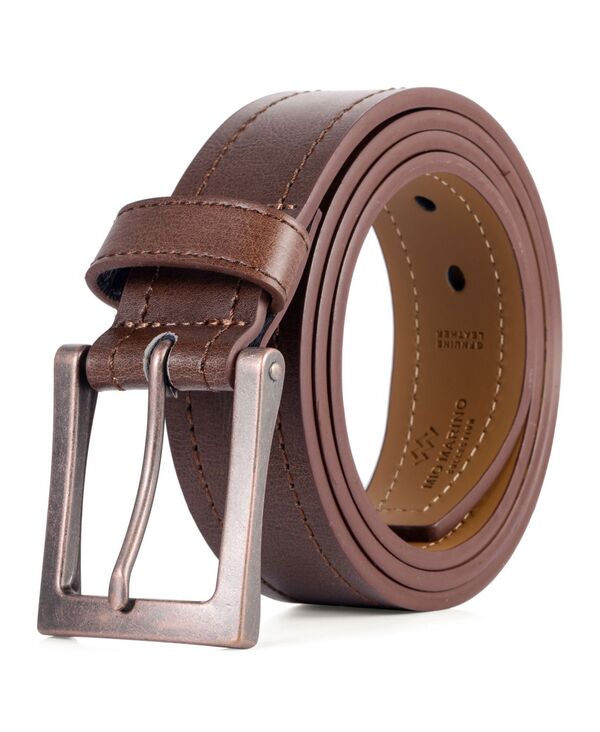 ミオマリオ メンズ アクセサリー ベルト Mio Marino Men Tawny Casual Prong Belt Amber アンバー