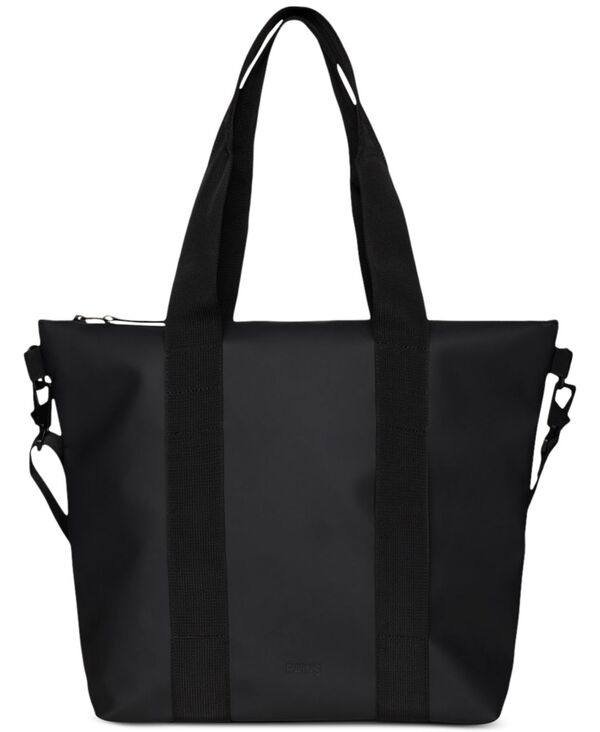 レインズ メンズ 御徒面子 ミニ Rains Men\u0027s Waterproof Tote Bag Mini Black 黒いこと
