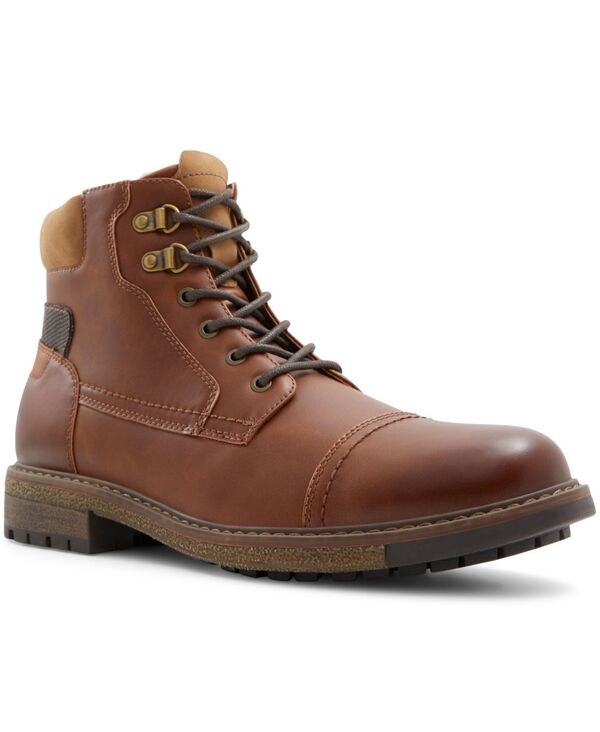 コールイットスプリング メンズ シューズ ブーツ・レインブーツ Call It Spring Men Landonn Syntheticombat Boots Cognac