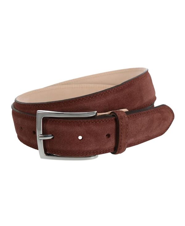 トラファルガー メンズ アクセサリー ベルト スエード TRAFALGAR Men's Armando Italian Suede 35mm Featheredge Belt Chestnut 29,100円
