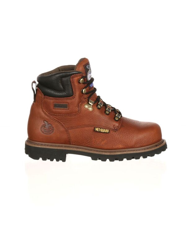 ジョージブーツ メンズ シューズ ブーツ・レインブーツ プルオーバー GEORGIA BOOT Men\u0027s Hammer Internal Metatarsal Steel Toe Work Boot Briar brown 赤銅色