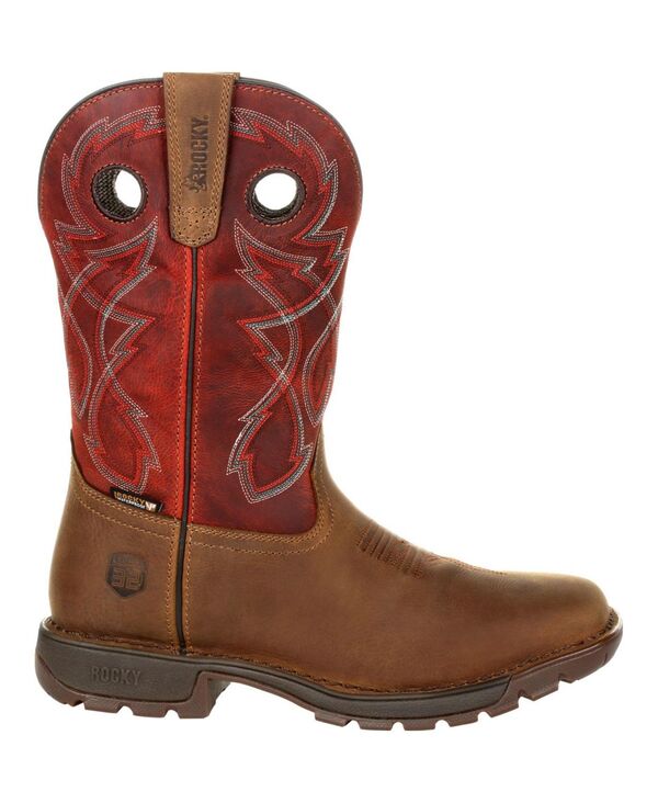 ロッキー メンズ シューズ ブーツ・レインブーツ ROCKY Men\u0027s Legacy 32 Waterproof Western Bootan red 赤いこと